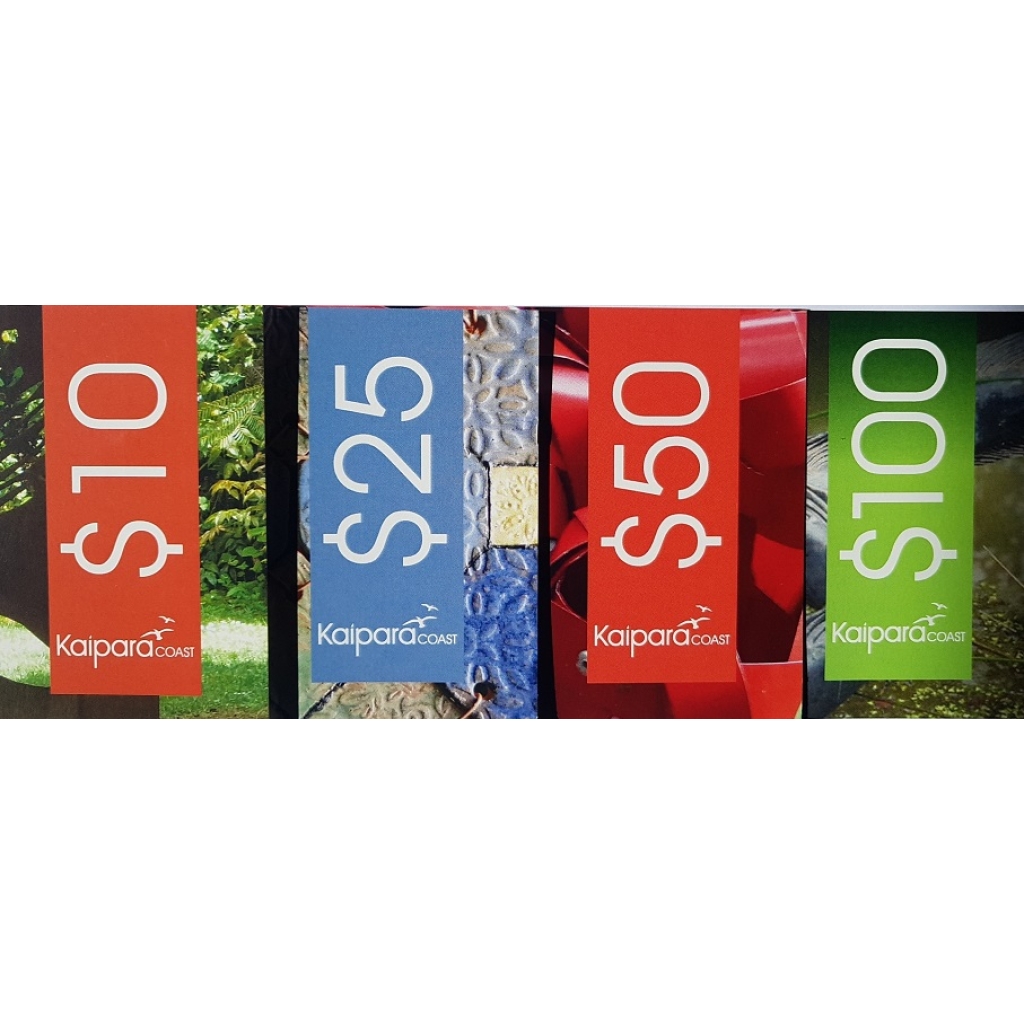 KAIPARA COAST GIFT VOUCHER $50