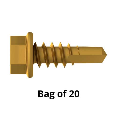 EDGING - SCREW PACK x 20